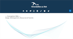 Desktop Screenshot of leshirondellesdunet.com